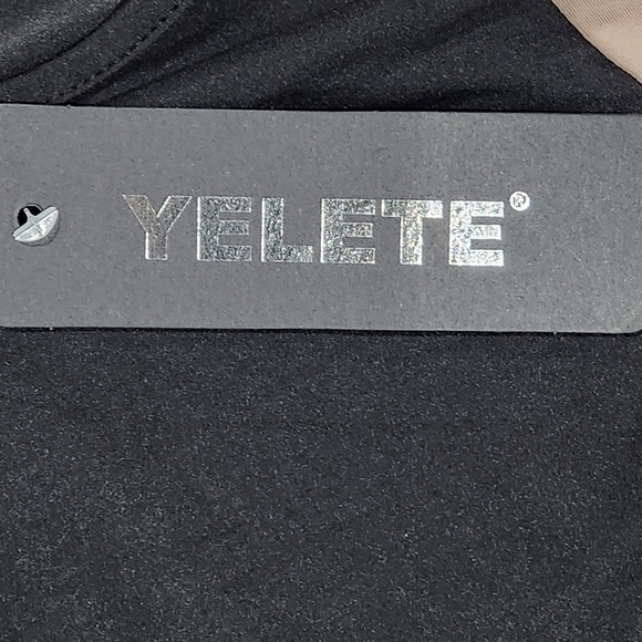 YELETE Women's Color Block Contrast Midi Dress, Black / Camel, Size M NWT - Picture 8 of 10